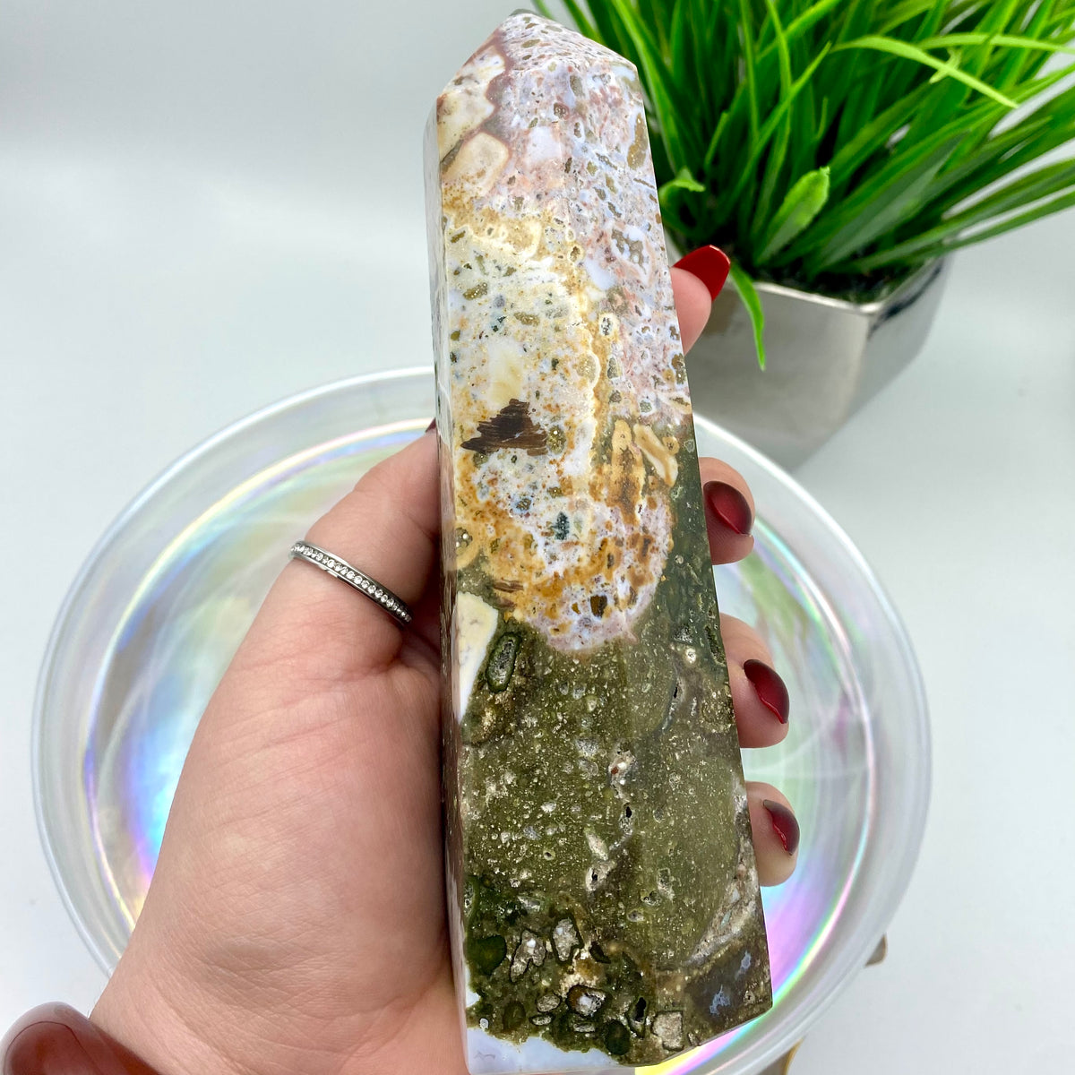 Ocean Jasper Large Tower