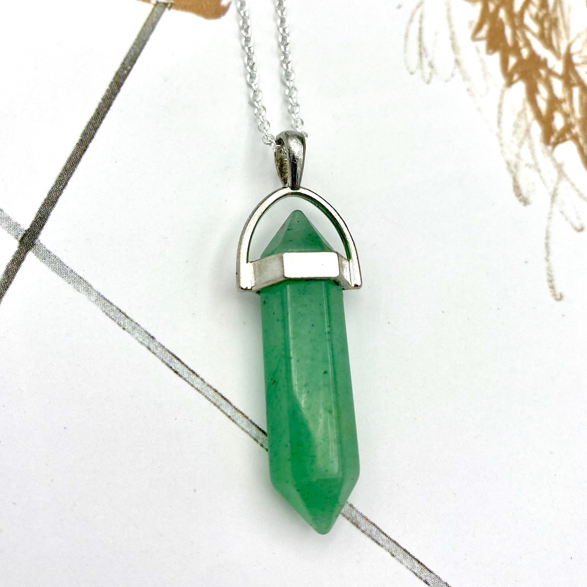 Green Aventurine DT Necklace