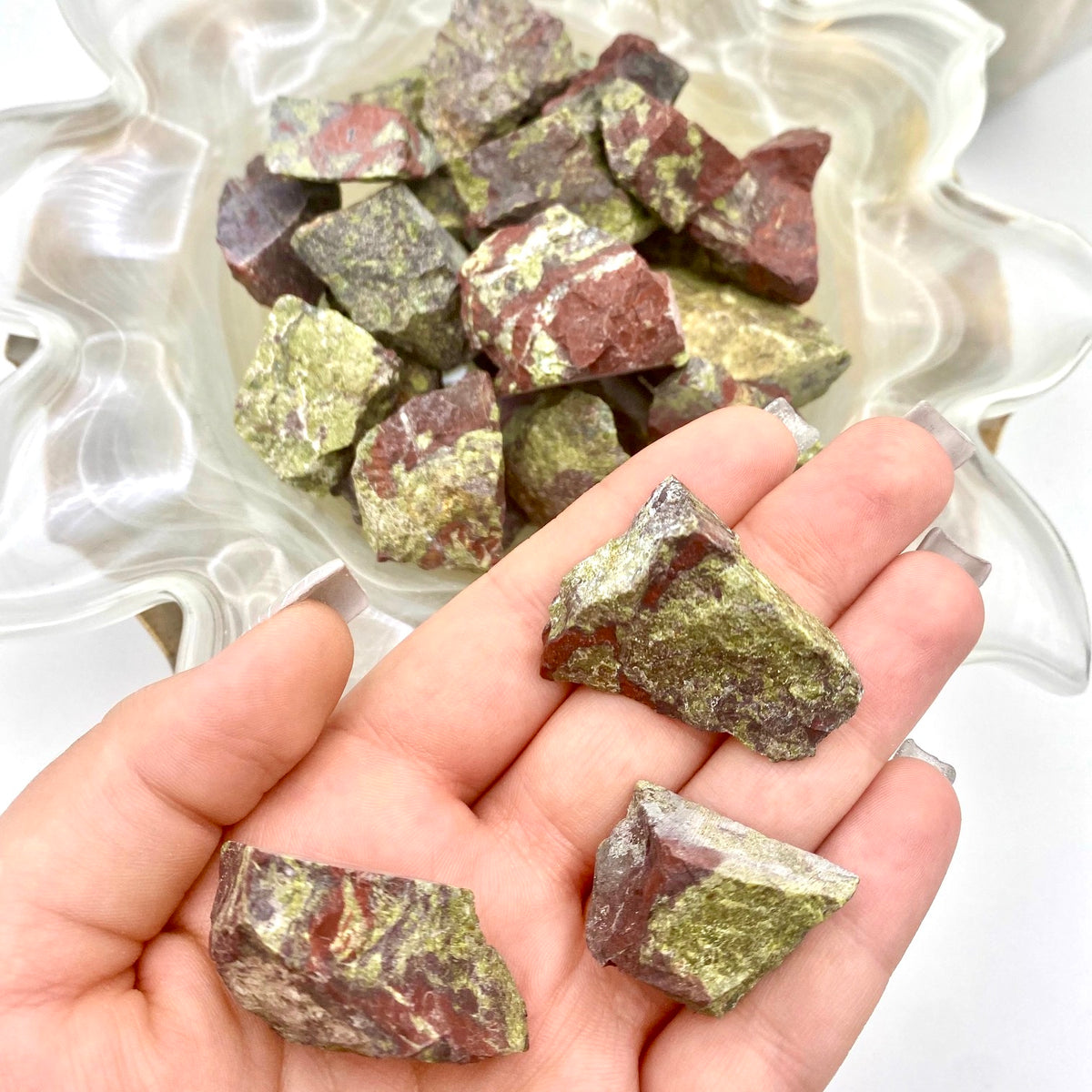 Dragon's Blood Jasper Rough Stone