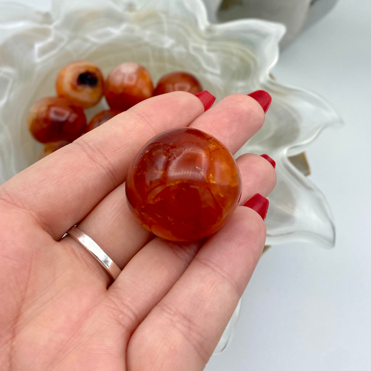 Carnelian Large Tumbles