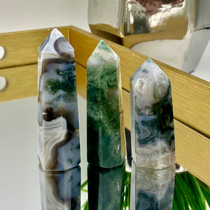 Moss Agate Towers