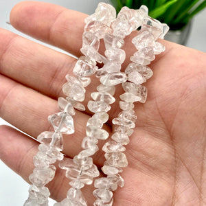 Clear Quartz Chip Bracelets w/ Clasp