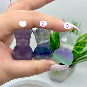 Fluorite Mini Goddess Body