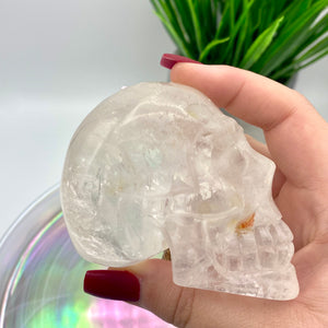 Clear Quartz Skull