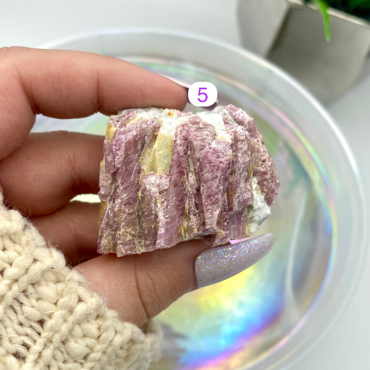 Pink Tourmaline Specimen