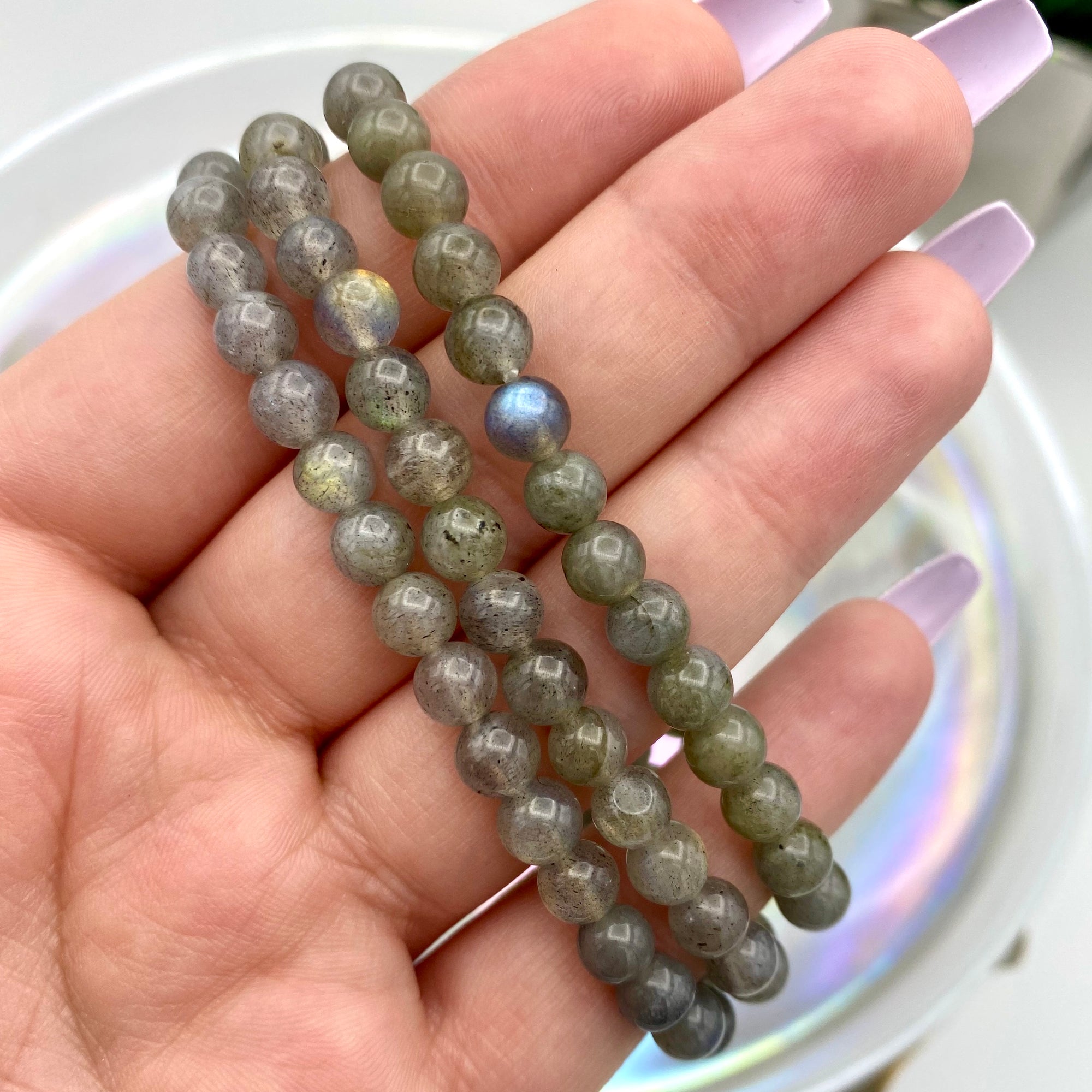 Labradorite Bracelet - 6mm