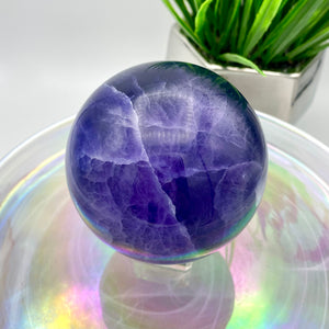 Purple Fluorite Sphere #1