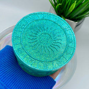 ZODIAC TRINKET BOX - TEAL #2