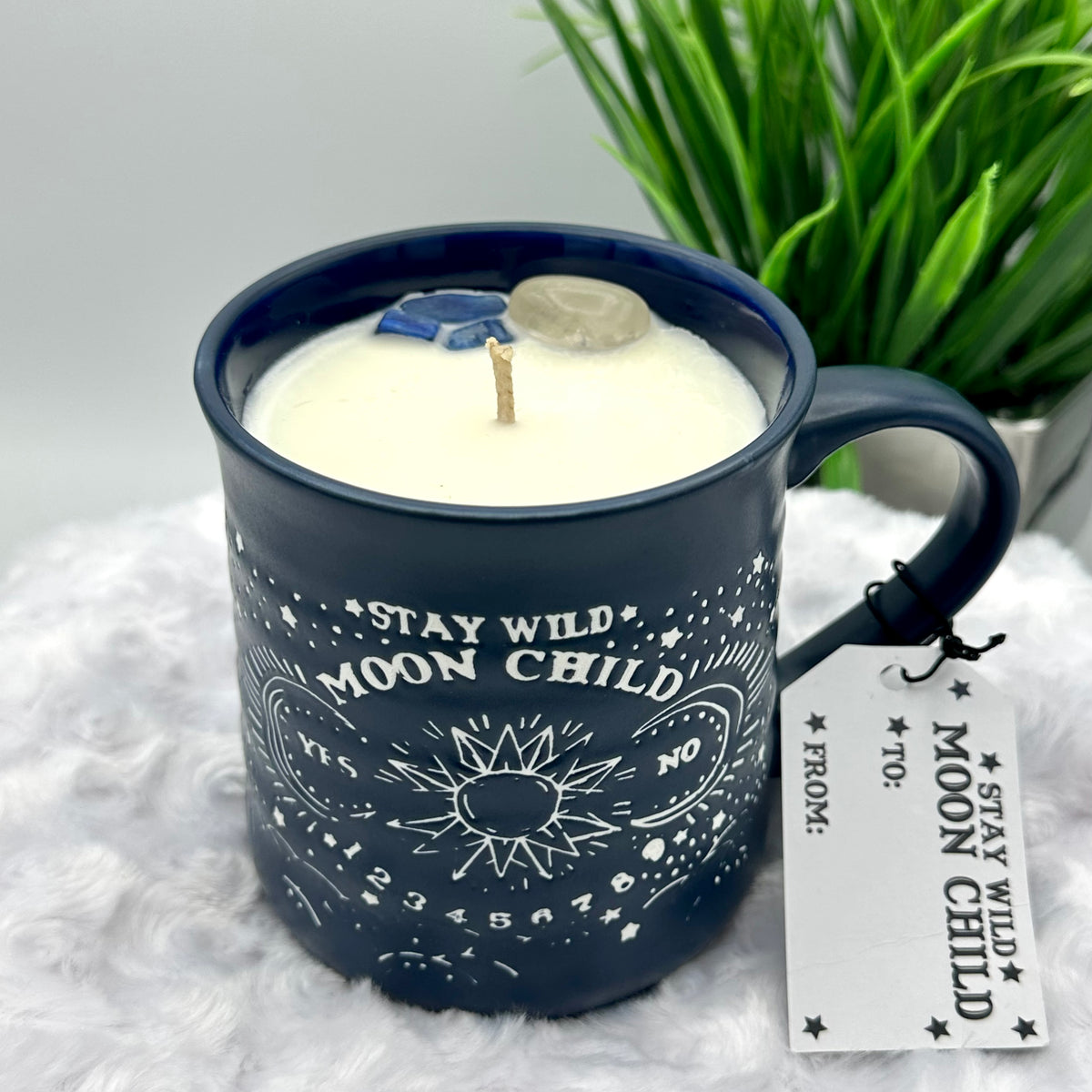 MOON CHILD COFFEE MUG CANDLE