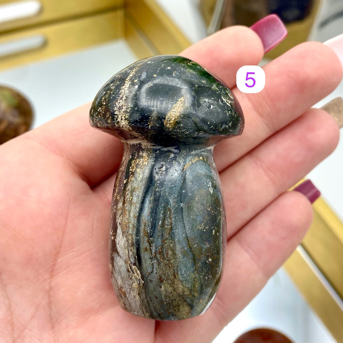 Ocean Jasper Mushrooms