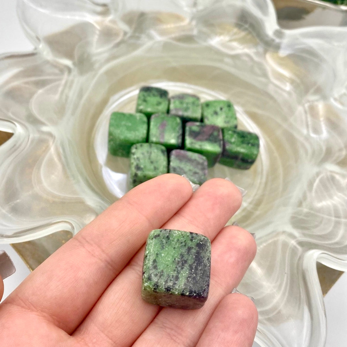 Ruby in Zoisite Cube