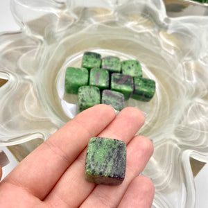 Ruby in Zoisite Cube