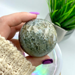 Moss Agate Sphere #5