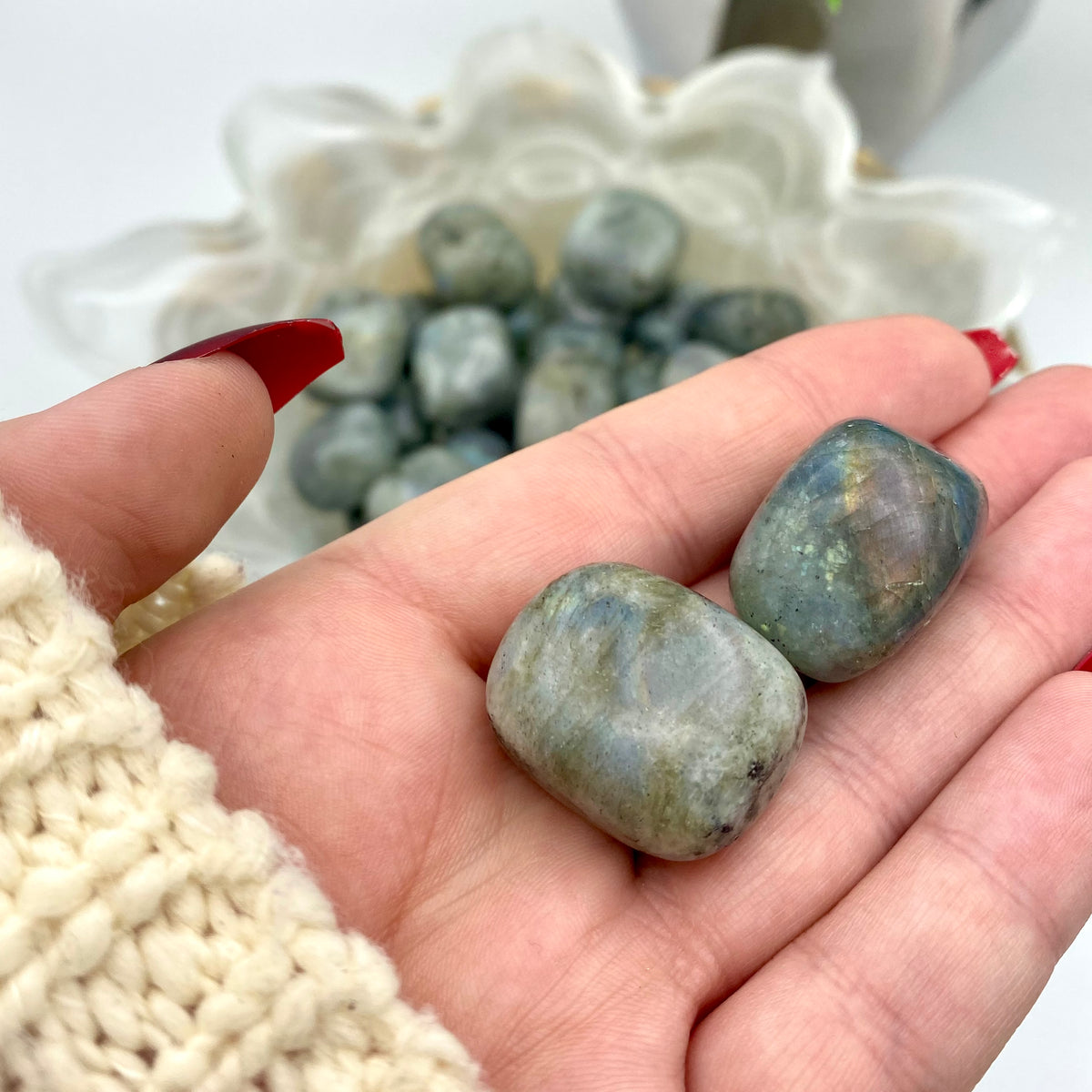 Labradorite Tumbles