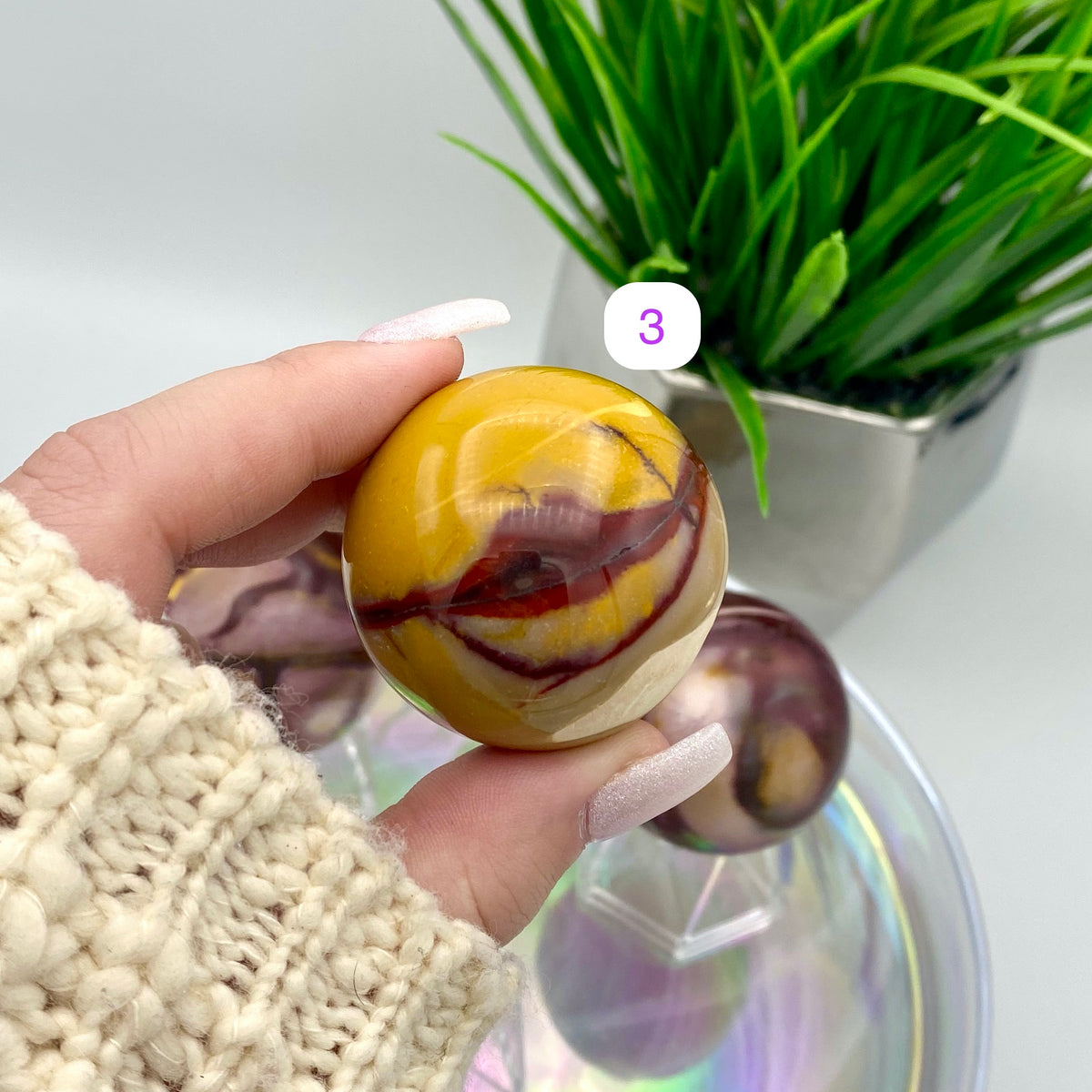 Mookaite Jasper Spheres