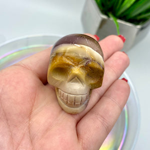 Mookaite Jasper Skull