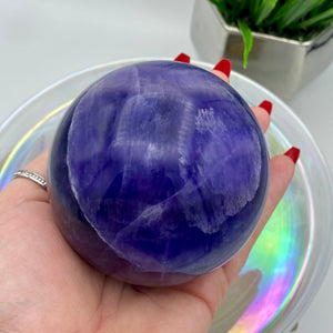 Purple Fluorite Sphere #1