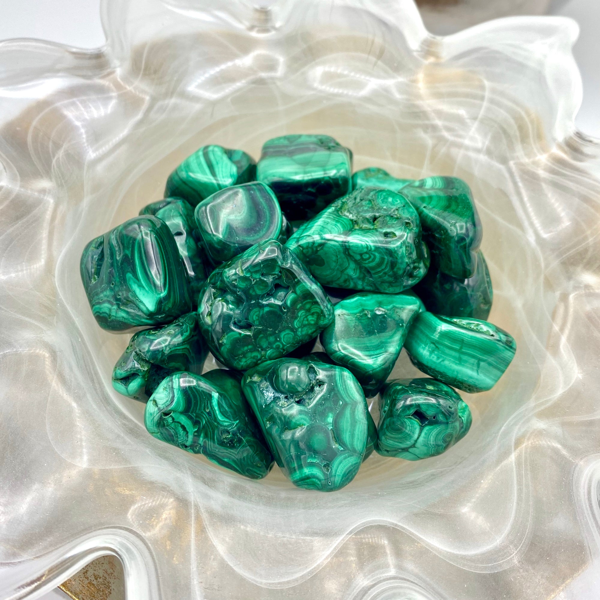 Malachite Tumbles