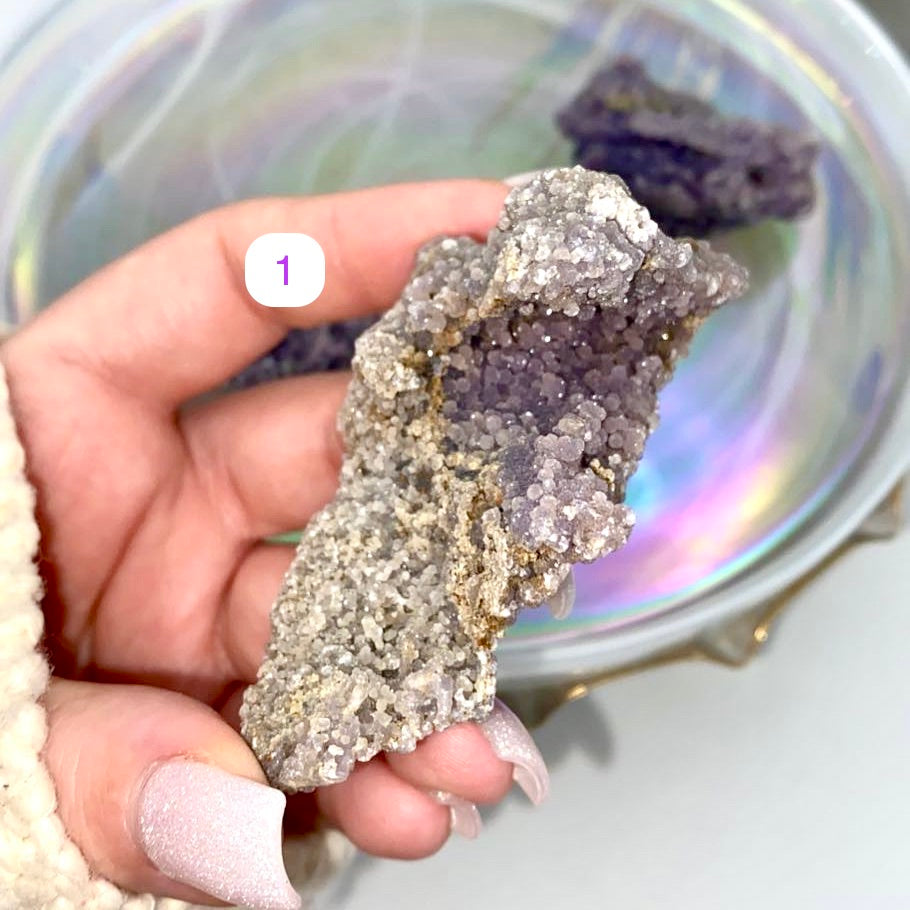 Grape Agate Specimen