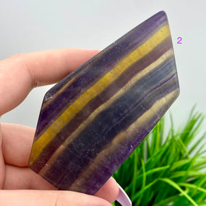 Rainbow Fluorite Freeforms