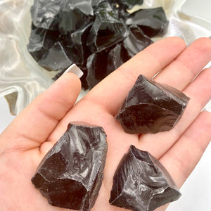 Black Obsidian Rough Stone