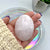 Pink Mangano Calcite Palm Stones