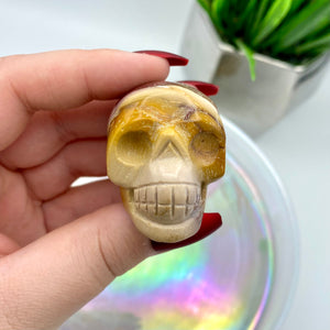 Mookaite Jasper Skull