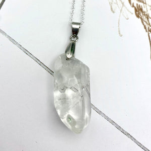 Clear Quartz Necklace