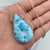 Larimar Large Necklace - .925 Silver