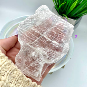 Selenite Slab