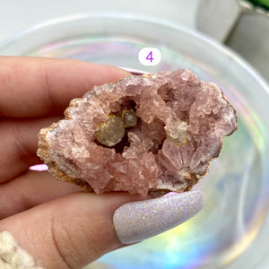 Pink Amethyst Geodes