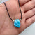 Larimar Necklace - .925 Silver