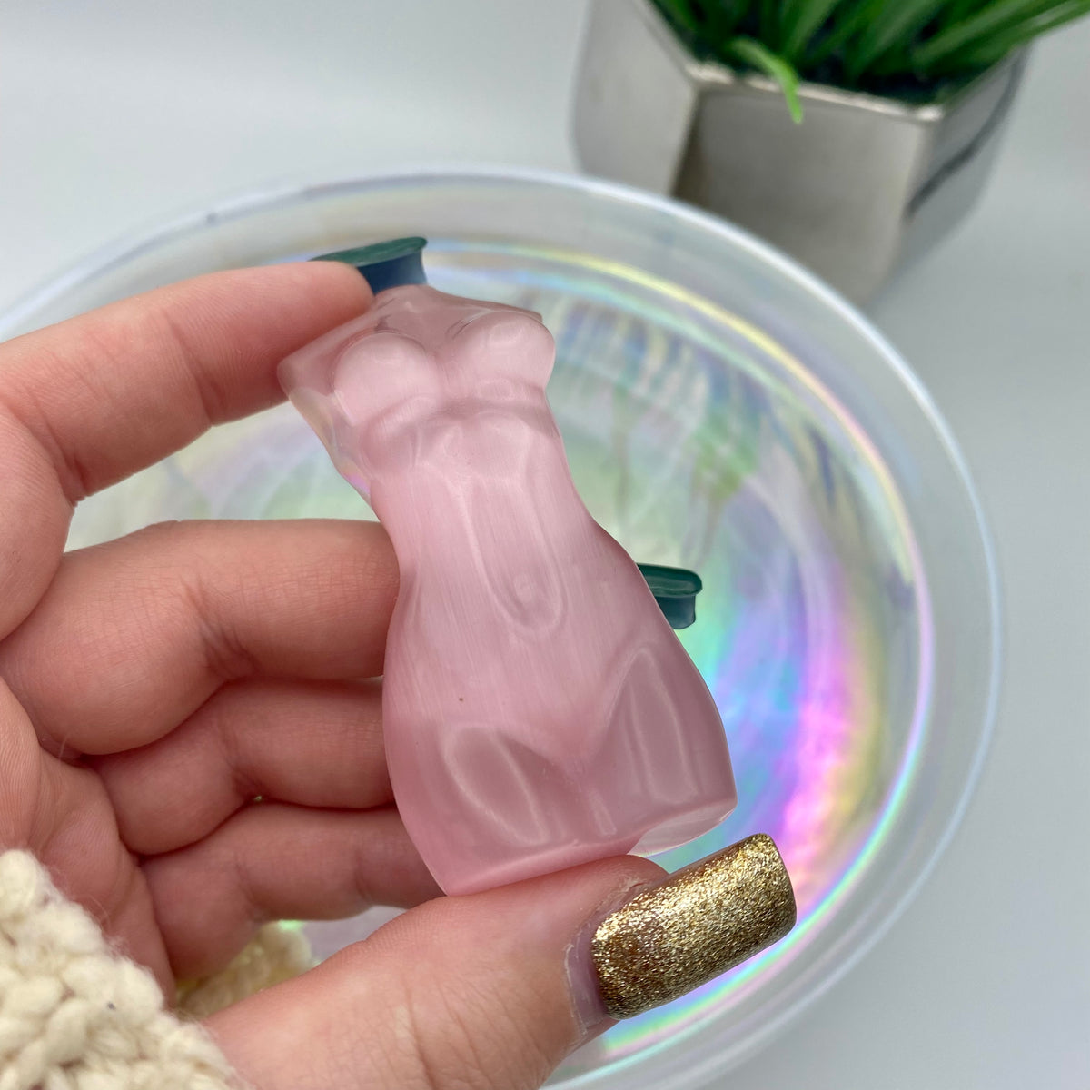 Pink Cat's Eye Goddess Body